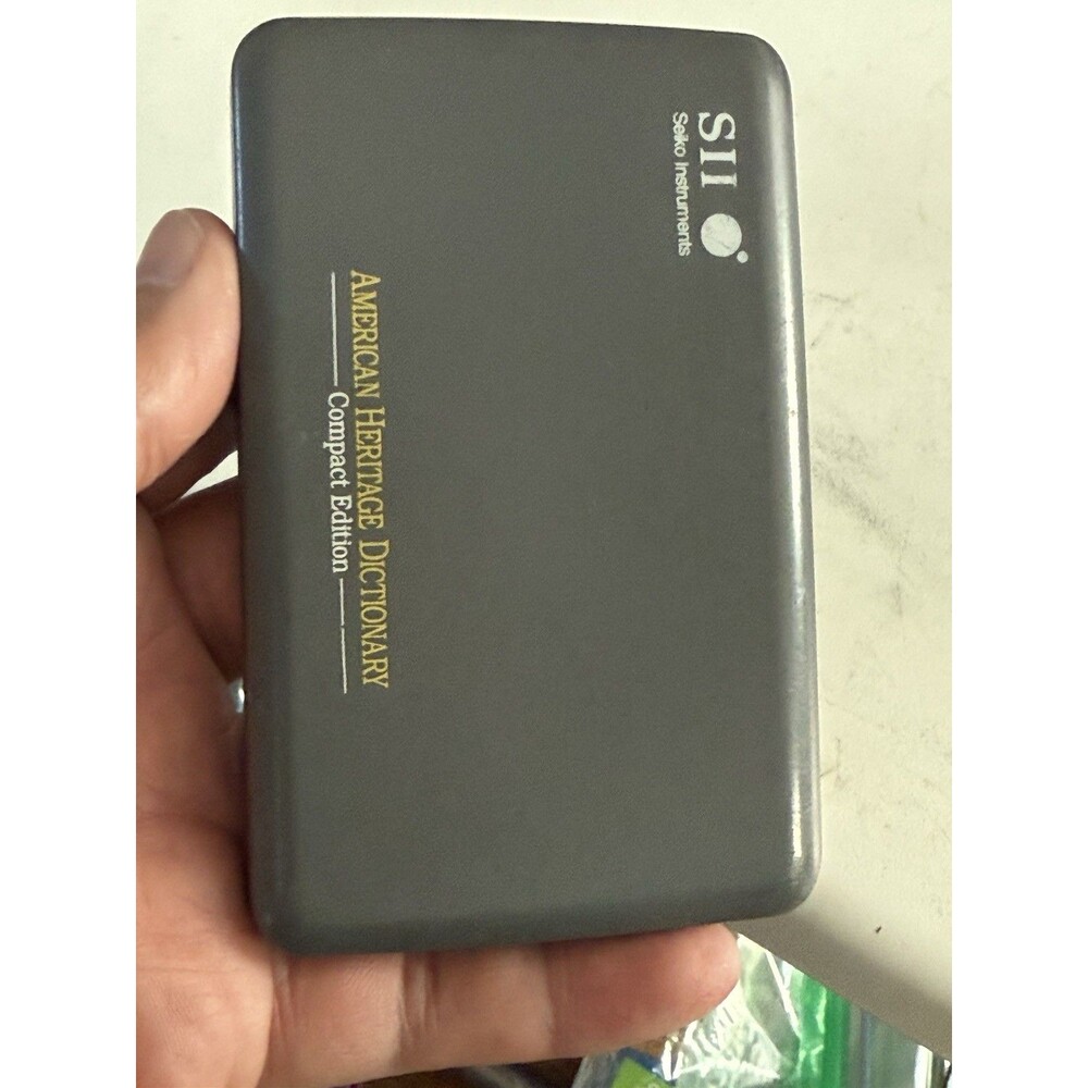 Vintage 1983 Seiko American Heritage Dictionary Compact